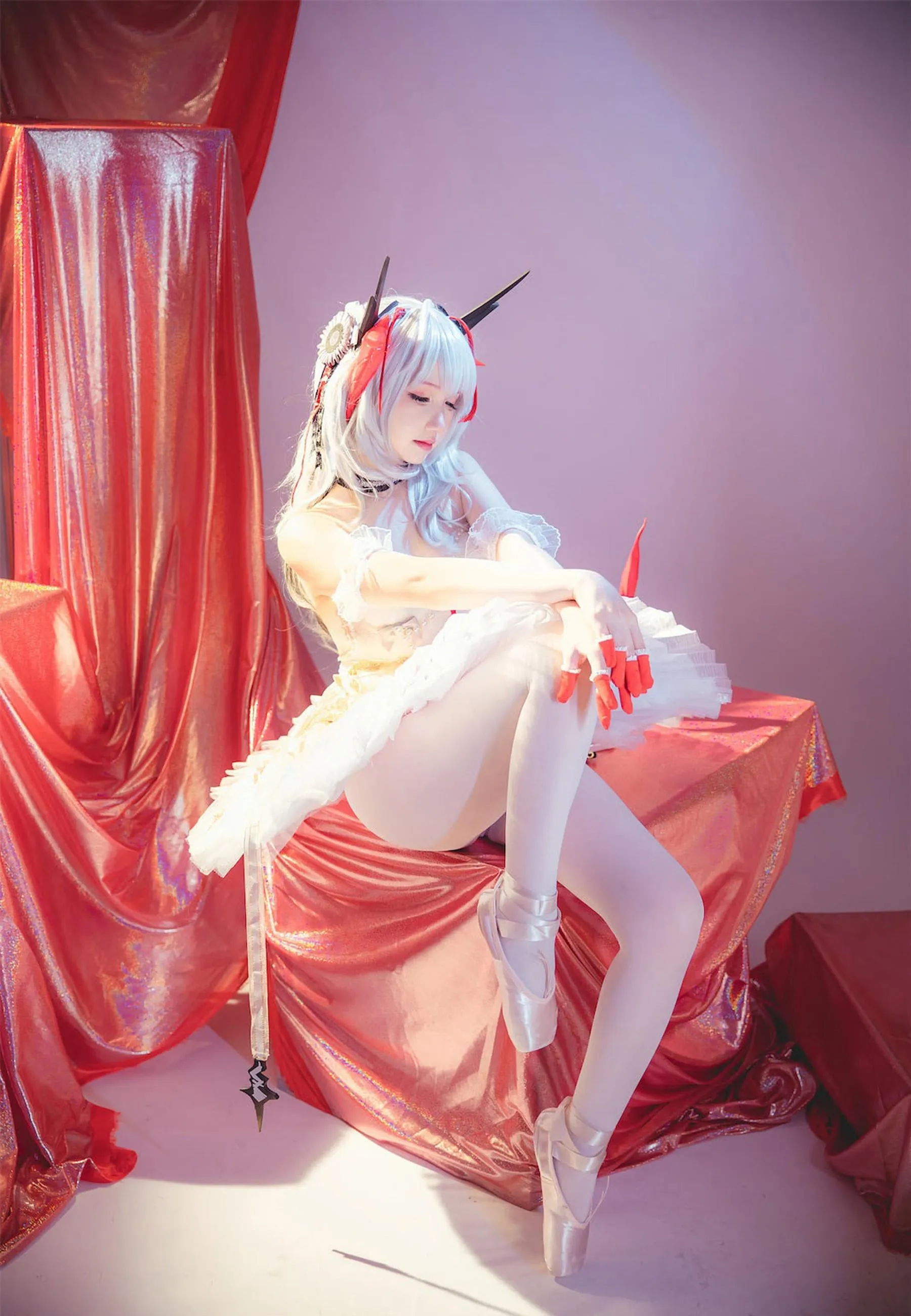 雪晴Astra – NO.39 明日方舟W芭蕾 [81P]插图1